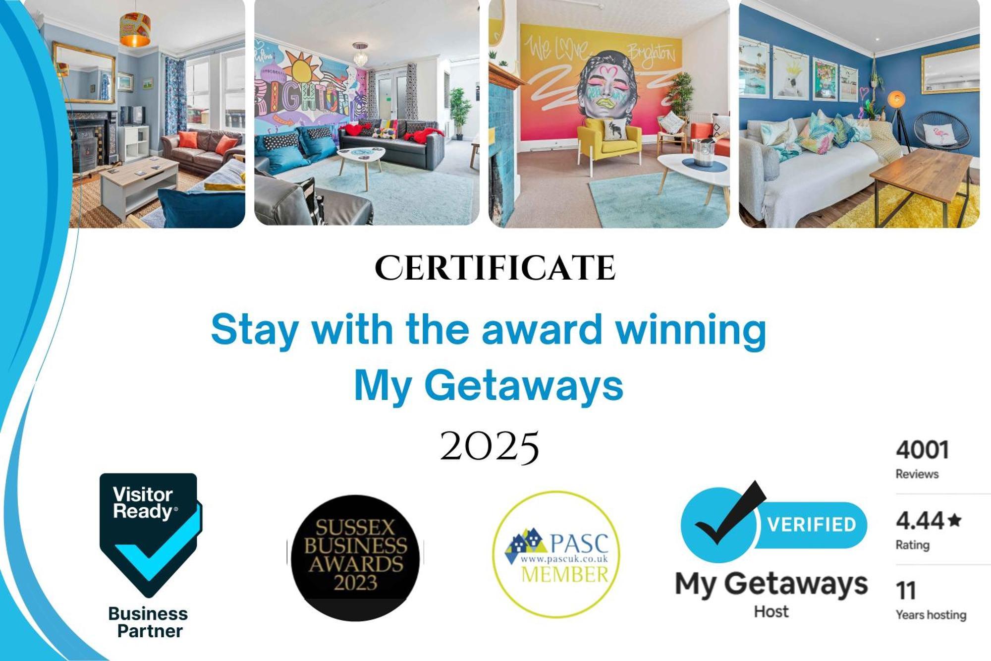 Central Lanes Pad By My Getaways Free Parking For One Car Okręg wyborczy Hove Zewnętrze zdjęcie